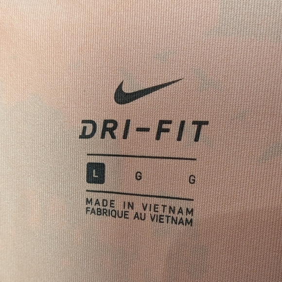 Nike Golf Sleeveless Dri-Fit Polo Womens Medium Pink Quartz #50 - Picture 5 of 6